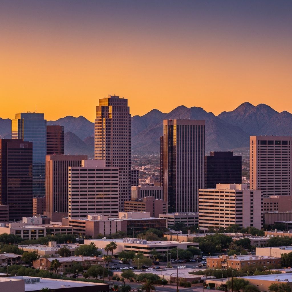 Phoenix skyline